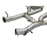 aFe Power Mach Force-Xp 3 IN 304 Stainless Steel Axle-Back Exhaust System Chevrolet Camaro SS 16-20 V8-6.2L (sc)