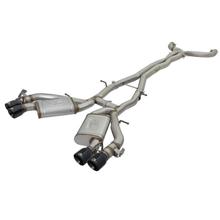 aFe Power Mach Force-Xp 3 IN 304 Stainless Steel Cat-Back Exhaust System Chevrolet Camaro SS 16-20 V8-6.2L (sc)