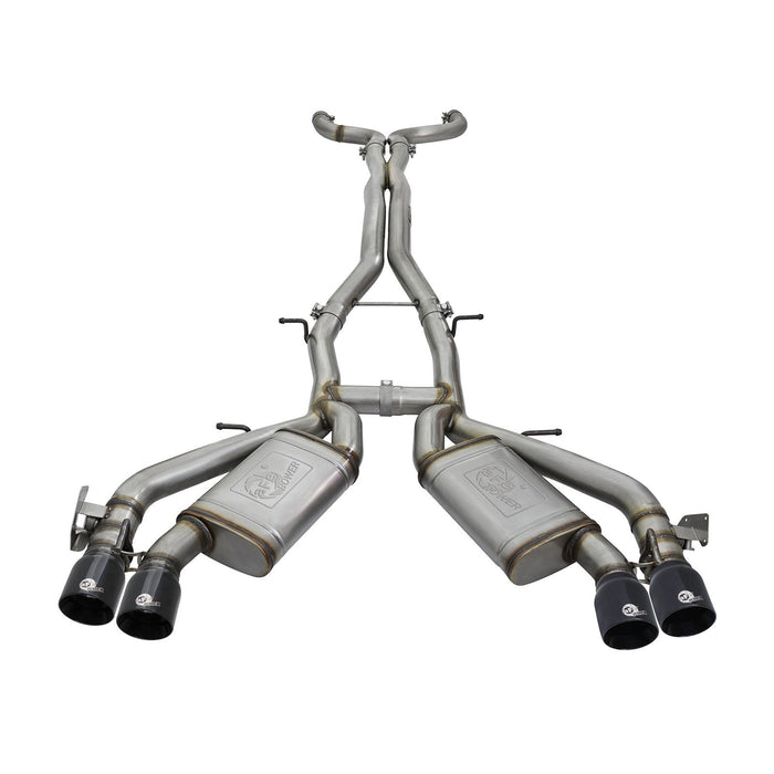 aFe Power Mach Force-Xp 3 IN 304 Stainless Steel Cat-Back Exhaust System Chevrolet Camaro SS 16-20 V8-6.2L (sc)