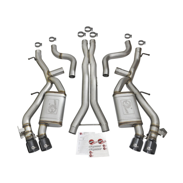 aFe Power Mach Force-Xp 3 IN 304 Stainless Steel Cat-Back Exhaust System Chevrolet Camaro SS 16-20 V8-6.2L (sc)