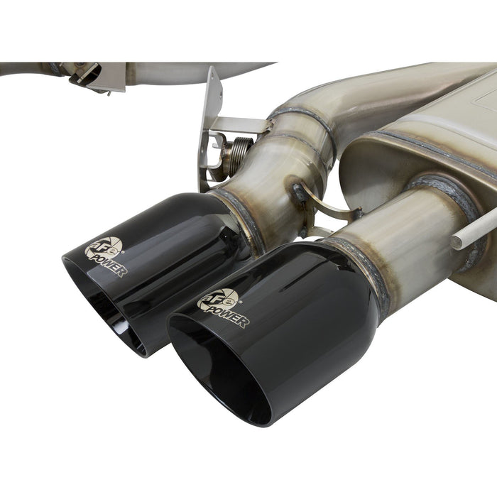 aFe Power Mach Force-Xp 3 IN 304 Stainless Steel Cat-Back Exhaust System Cadillac ATS-V 16-19 V6-3.6L (tt)