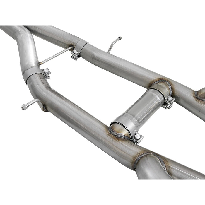 aFe Power Mach Force-Xp 3 IN 304 Stainless Steel Cat-Back Exhaust System Cadillac ATS-V 16-19 V6-3.6L (tt)