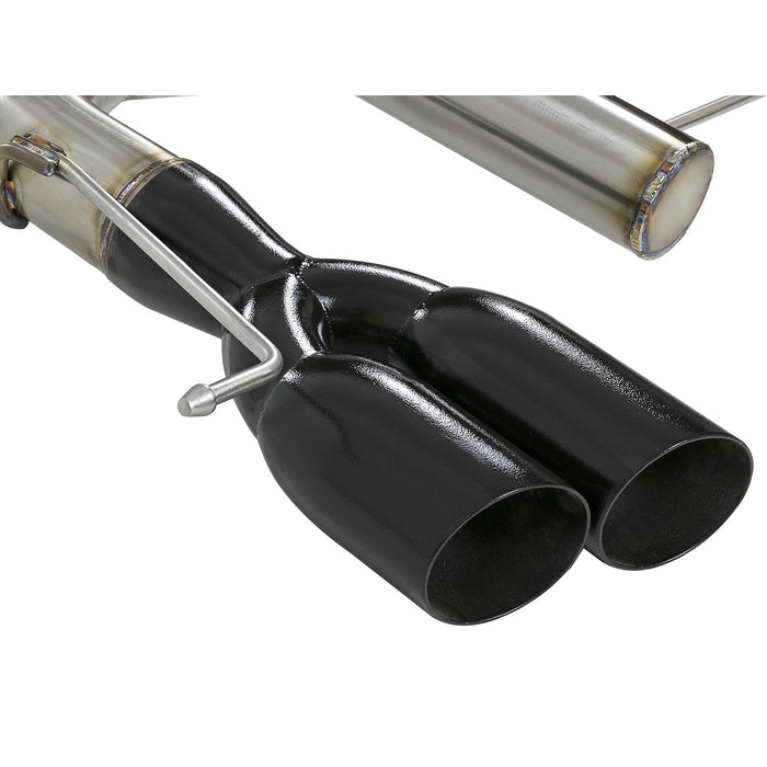 aFe Power Mach Force-Xp 3 IN 304 Stainless Steel Axle-Back Exhaust System BMW 135i (E82/88) 08-13 L6-3.0L (t) N54/N55