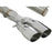 aFe Power Mach Force-Xp 3 IN 304 Stainless Steel Axle-Back Exhaust System BMW 135i (E82/88) 08-13 L6-3.0L (t) N54/N55