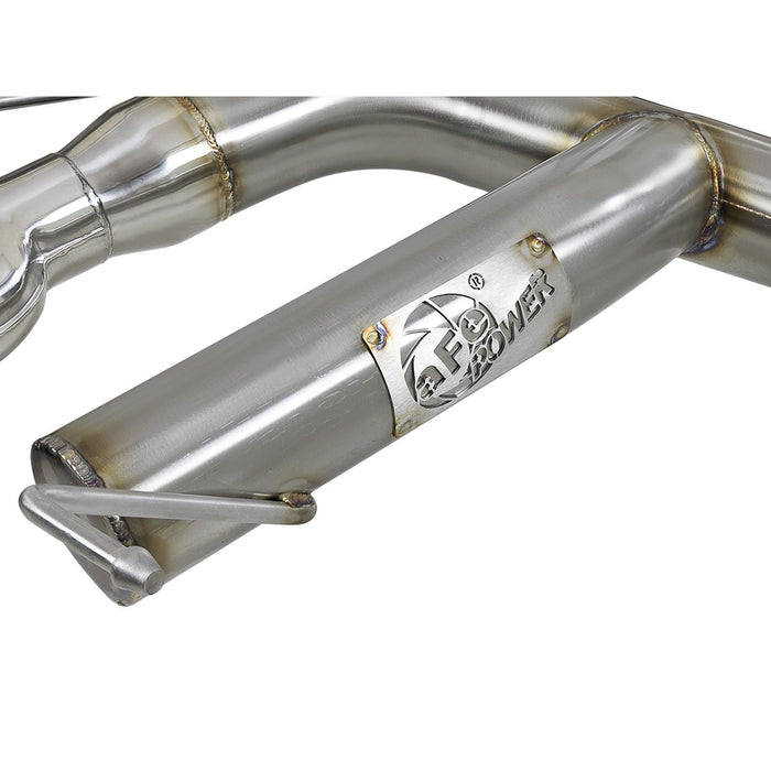 aFe Power Mach Force-Xp 3 IN 304 Stainless Steel Axle-Back Exhaust System BMW 135i (E82/88) 08-13 L6-3.0L (t) N54/N55