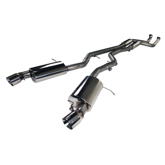 aFe Power Mach Force-Xp 2-3/4 IN 304 Stainless Steel Cat-Back Exhaust System BMW 335i (E90/92) 11-12 L6-3.0L (t) N55