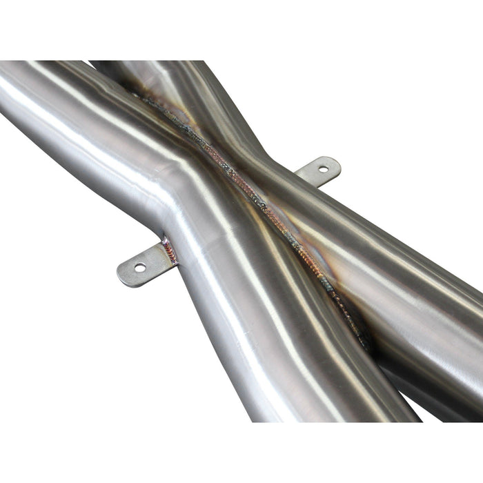 aFe Power Mach Force-Xp 3 IN 304 Stainless Steel Cat-Back Exhaust System BMW M5 (F10) 12-17 V8-4.4L (tt) S63