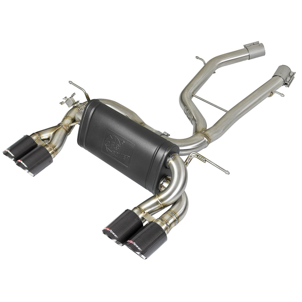 aFe Power Mach Force-Xp 2-1/2in Stainless Steel Axle Back Exhaust BMW M3/M4 (F80/82/83) 15-20 L6-3.0L (tt) S55