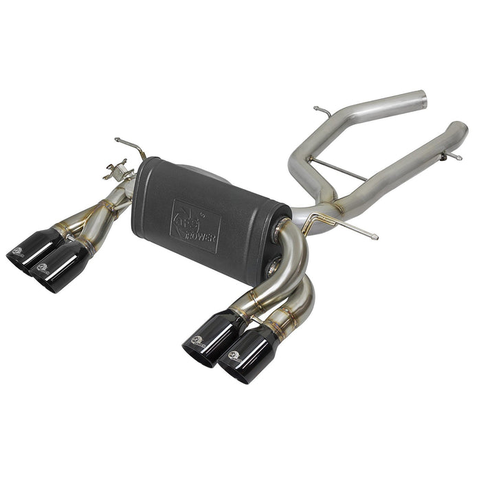 aFe Power Mach Force-Xp 2-1/2in Stainless Steel Axle Back Exhaust BMW M3/M4 (F80/82/83) 15-20 L6-3.0L (tt) S55