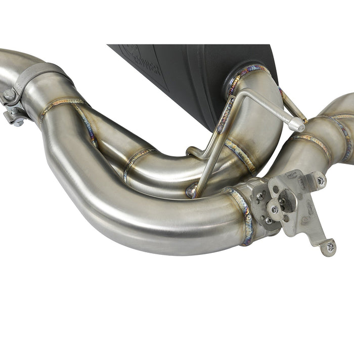 aFe Power Mach Force-Xp 2-1/2in Stainless Steel Axle Back Exhaust BMW M3/M4 (F80/82/83) 15-20 L6-3.0L (tt) S55