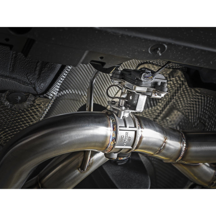 aFe Power Mach Force-Xp 2-1/2in Stainless Steel Axle Back Exhaust BMW M3/M4 (F80/82/83) 15-20 L6-3.0L (tt) S55