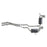 aFe Power Mach Force-XP 2-1/2 IN 304 Stainless Steel Cat-Back Exhaust System BMW M3 (E46) 01-06 L6-3.2L S54