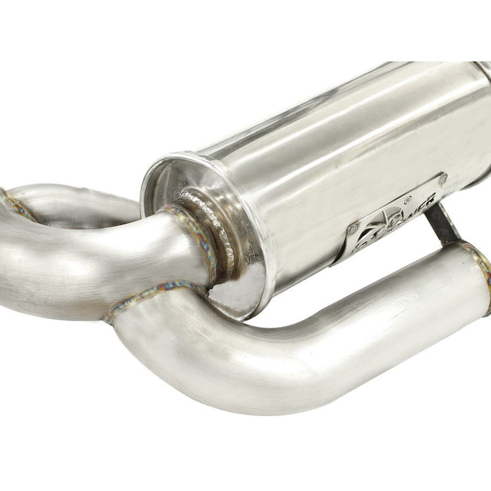 aFe Power Mach Force-Xp 2in to 2-1/2in Stainless Steel Cat-Back Exhaust System Porsche Boxster/S (987.1) 05-08