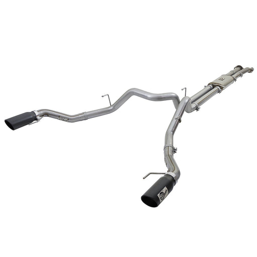 aFe Power Mach Force-Xp 3 IN 409 Stainless Steel Cat-Back Exhaust System Ford F-150 Raptor 17-20 V6-3.5L (tt)