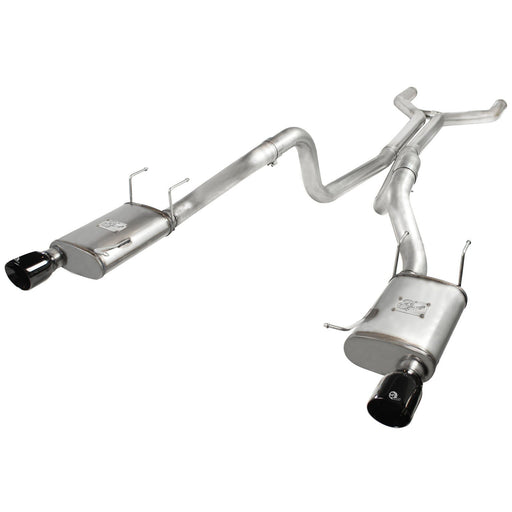 aFe Power Mach Force-Xp 3 IN 409 Stainless Steel Cat-Back Exhaust System Ford Mustang GT 11-14 V8-5.0L