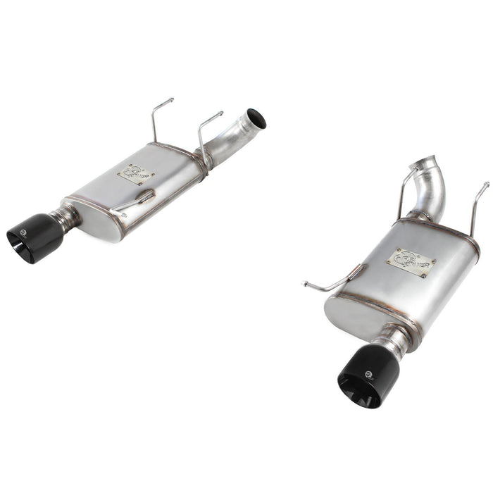 aFe Power Mach Force-Xp 3 IN 409 Stainless Steel Axle-Back Exhaust System Ford Mustang GT 11-14 V8-5.0L