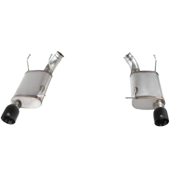 aFe Power Mach Force-Xp 3 IN 409 Stainless Steel Axle-Back Exhaust System Ford Mustang GT 11-14 V8-5.0L