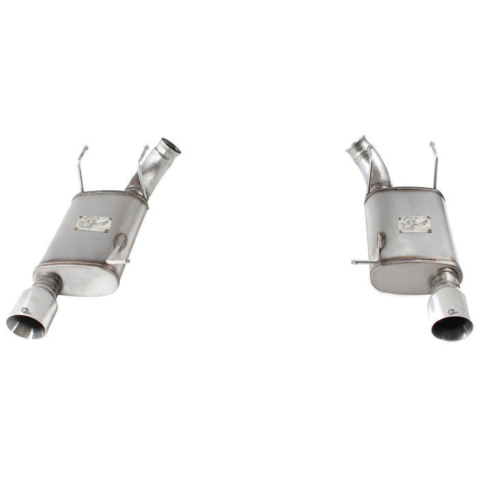 aFe Power Mach Force-Xp 3 IN 409 Stainless Steel Axle-Back Exhaust System Ford Mustang GT 11-14 V8-5.0L