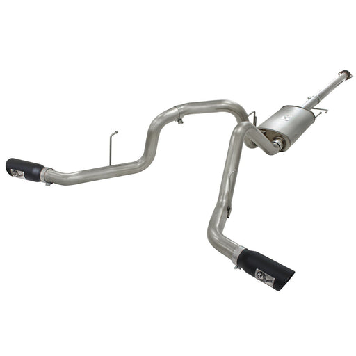 aFe Power Mach Force-Xp 3 IN 409 Stainless Steel Cat-Back Exhaust System Ford F-150 11-14 V6-3.5L (tt)