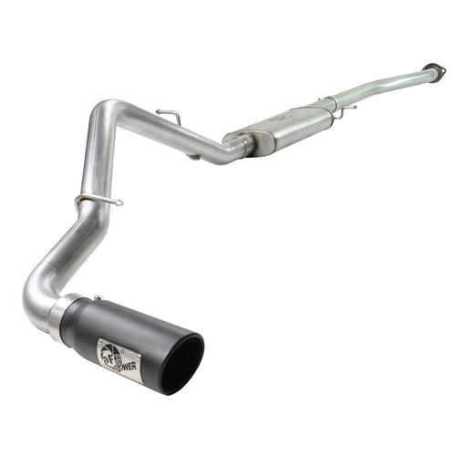 aFe Power Mach Force-Xp 3 IN 409 Stainless Steel Cat-Back Exhaust System w/Black Tip GM Truck 1500 99-03 V6/V8