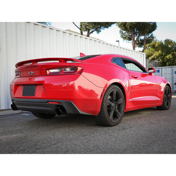 aFe Power Mach Force-Xp 2-1/2 IN 409 Stainless Steel Axle-Back Exhaust System Black Chevrolet Camaro SS 16-20 V8-6.2L