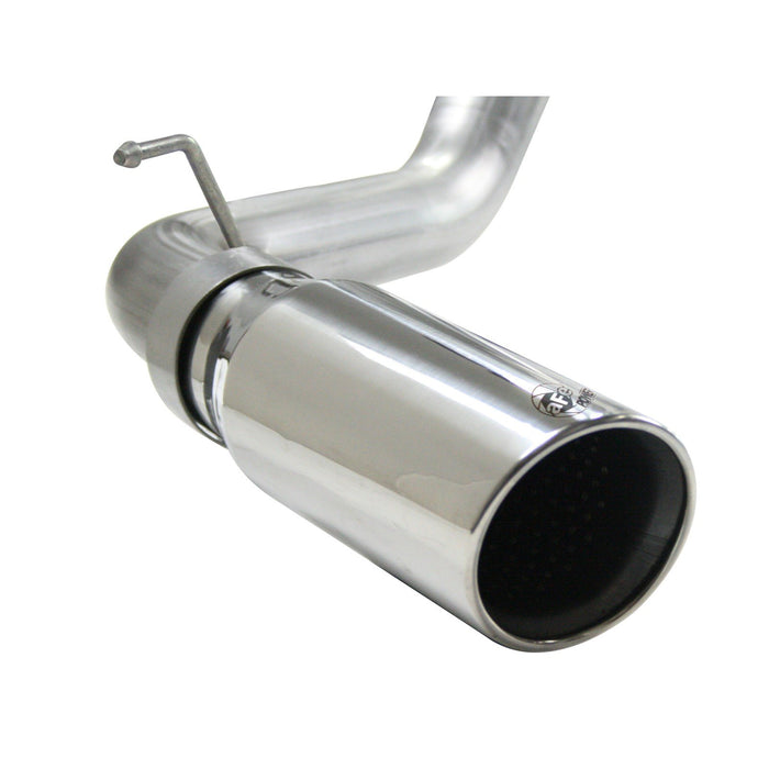 aFe Power Mach Force-Xp 2-1/2in 409 Stainless Steel Cat-Back Exhaust System w/Black Tip Toyota Tacoma 13-15 V6-4.0L