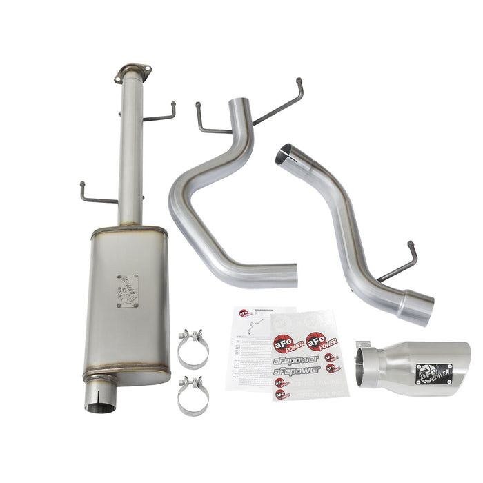 aFe Power Mach Force-Xp 2-1/2in 409 Stainless Steel Cat-Back Exhaust System Toyota FJ Cruiser 07-18 V6-4.0L