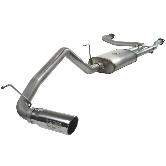 aFe Power Mach Force-Xp 2-1/2 IN to 3 IN 409 Stainless Steel Cat-Back Exhaust Nissan Titan 04-15 V8-5.6L