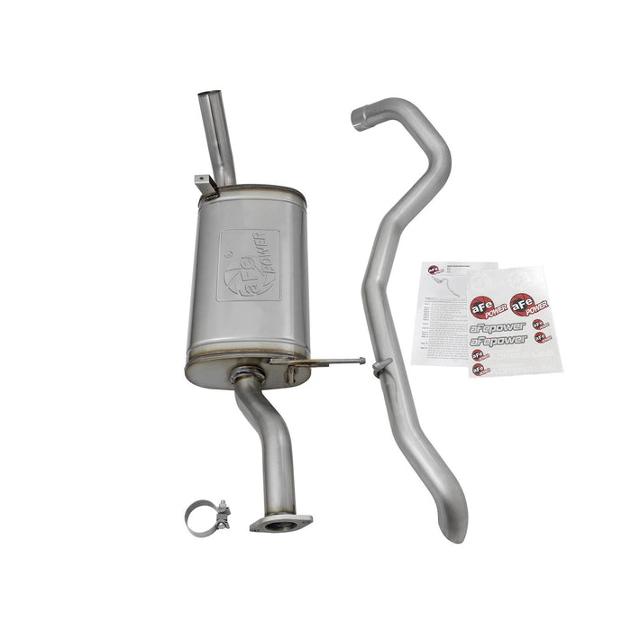 aFe Power Mach Force-Xp 2-1/2 IN 409 Stainless Steel Cat-Back Hi-Tuck Exhaust System Nissan Patrol (Y61) 01-19 L6-4.8L