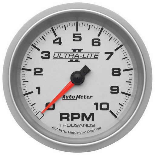 AutoMeter Ultra-Lite II 3-3/8in 10000 RPM In-Dash Tachometer