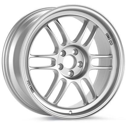 Enkei RPF1 17x8.5 5x114.3 30mm Offset 73mm Bore Silver Wheel Evo 8/9