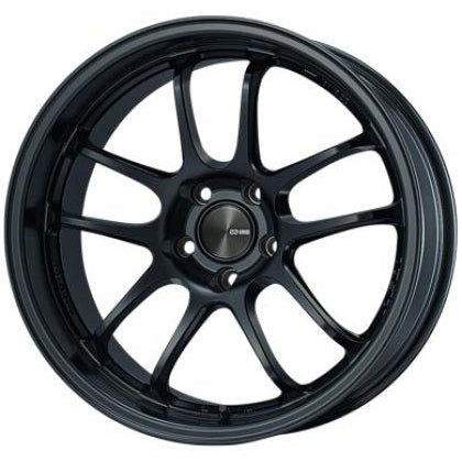 Enkei PF01EVO 18x9.5 12mm Offset 5x114.3 75mm Bore Matte Black Wheel - Special Order