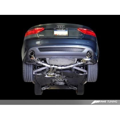 AWE Tuning Audi B8 A5 3.2L Touring Edition Exhaust System - Dual 3.5in —  Speed Science