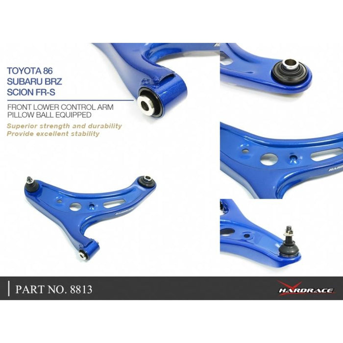 Hard Race Front Lower Control Arm 2Pcs/Set Subaru, Toyota, 86, Brz, Fr-S, Zc 6, Zn6, Ft86/Fr-S Zn6/Zc6