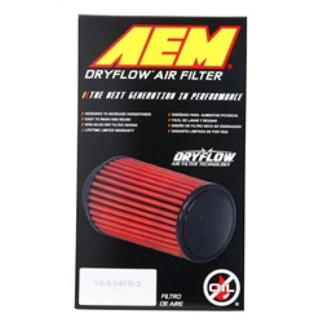 AEM 3 inch Short Neck 8 inch Element Filter Replacement