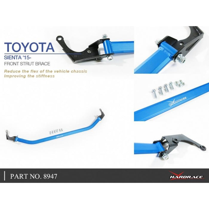 Hard Race Front Strut Bar Toyota, Sienta, Nhp170 15-Present