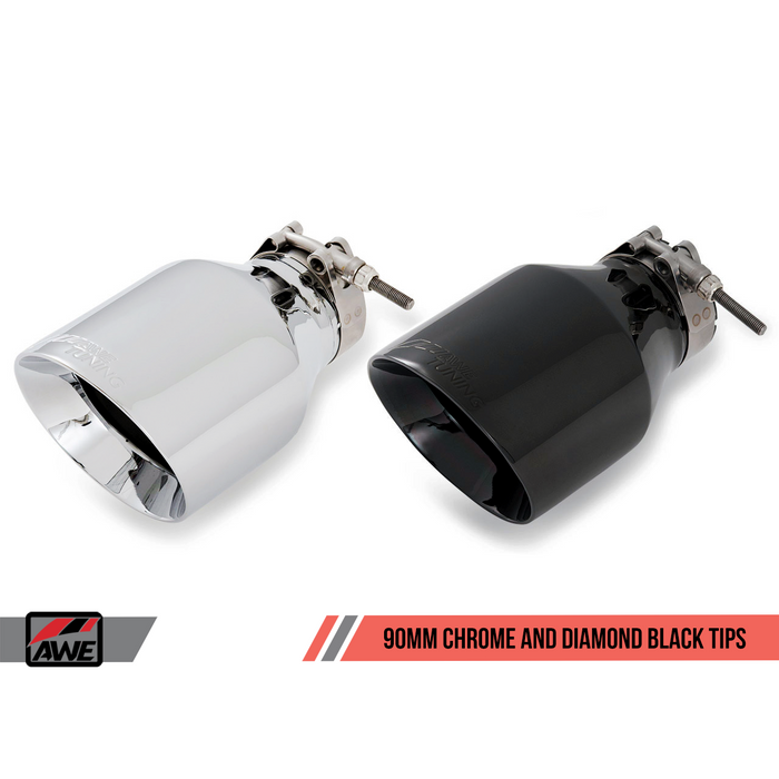 AWE Tuning Audi B9 S5 Sportback SwitchPath Exhaust - Non-Resonated (Bl ...