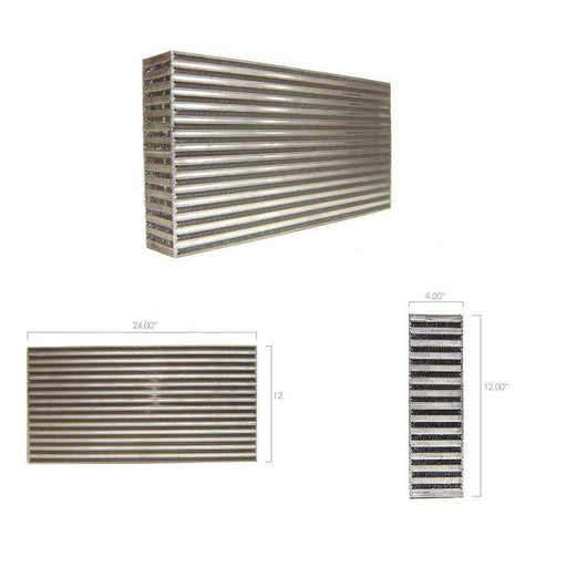 ATP Turbo Intercooler Core - Garrett GT 23.7x12x3.8, P/N: 486827-6002