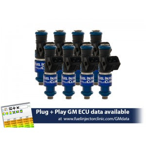 Fuel Injector Clinic 1200cc Injector Set for 4.8/5.3/6.0 Truck Motors ('07-'13) (High-Z)