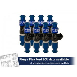 Fuel Injector Clinic 2150cc Injector Set for Ford F150 (2004-2016) Ford Lightning (1999-2004) Injector Sets