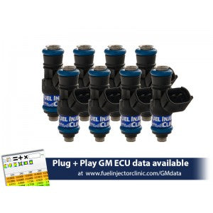 Fuel Injector Clinic 2150cc Injector Set for LS3, LS7, LSA, L76, L92, and L99 engines (High-Z)