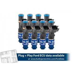 Fuel Injector Clinic 1000cc Injector Set for Mustang GT (1987-2004)/ Cobra (1993-1998)(High-Z)