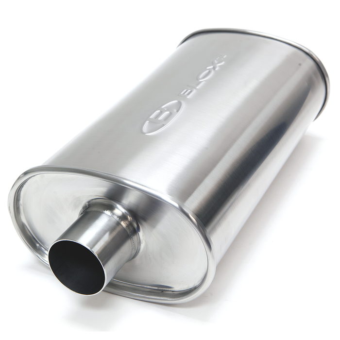 BLOX Racing SL Sport Muffler - 2.25" / 2.5" / 3.0"