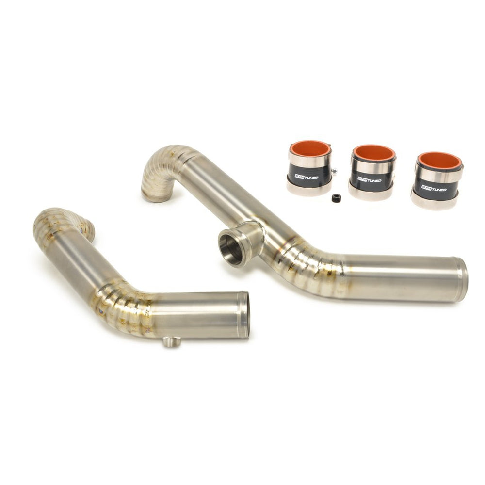 STM Tuned Evo 7/8/9 Titanium 2.5in Upper Intercooler Pipe Kit