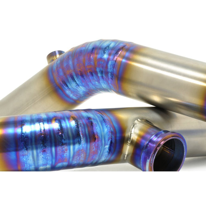 STM Tuned Evo 7/8/9 Titanium 2.5in Upper Intercooler Pipe Kit