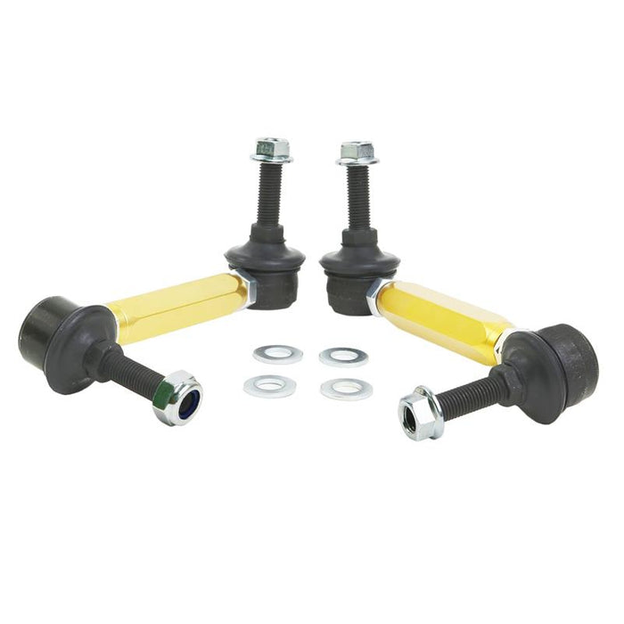 Whiteline Universal Sway Bar End Link Kit - 130-155mm Heavy Duty Adjustable - 10mm Ball Studs