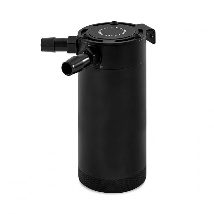 Mishimoto XL Compact Baffled Oil Catch Can, 2-Port