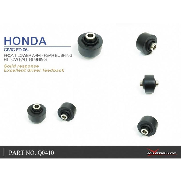 Hard Race Front Lower Arm Rear Bushing Honda, Civic, Fd