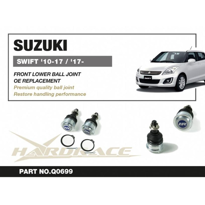 Hard Race Suzuki Swift '10-17/ '17- Front Lower Ball Joint