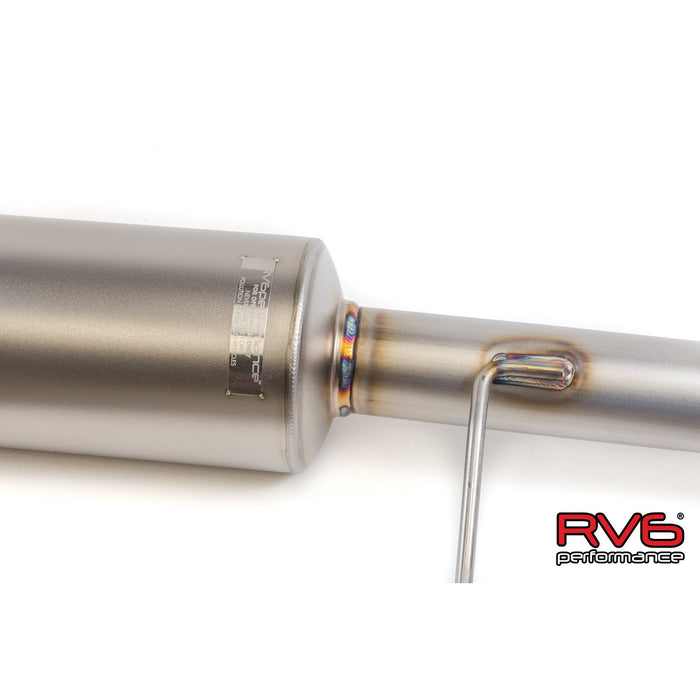 RV6 Resonated Midpipe for Accord Sport ONLY I4 (2.4L)